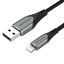 Vention USB 2.0 A to Lightning Cable 0,5m Black