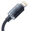 Baseus Crystal Shine USB-C Lightning Cable 20W 2m Black