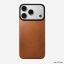 Nomad Magnetic Leather Back (Horween) for iPhone 18 Pro/17 Pro Saddle