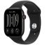 Apple Watch Series 12 Cellular 46mm Black Aluminium Case with Black Sport Band