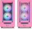 Thermaltake Ceres 350 MX Tempered Glass Bubble Pink
