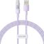Baseus Gem USB A to USB C 100W fast charging cable 2m Purple