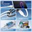 Vention USB 2.0 A Male to C Male 6A Aluminum Alloy Type cable 1m White