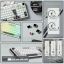 The G-Lab Keyz Elite 400 WG Keyboard White/Grey US