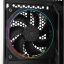 Thermalright TL-S12 ARGB rendszerhűtő ventilátor fekete