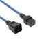 ACT Powercord C19 IEC Lock - C20 3m Blue