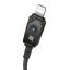 Baseus Unbreakable Series Fast Charging Data Cable Type-C to Lightning 20W Cluster 2m Black
