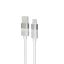 Avax CB312 GLOWY USB-A - USB-C cable 1m White