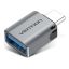 Vention USB-C Male to USB 3.0 Female OTG Adapter Gray