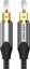 Vention Toslink optical audio cable braided 5m Black/Grey