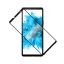 FIXED teljes képernyőt védő 2,5D edzett üveg Sony Xperia 10 VII készülékhez, fekete