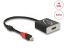 DeLock Active mini DisplayPort 1.4 to HDMI Adapter 4K 60Hz Black