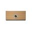 Genius SP-HF505BT Bluetooth Speaker Light Brown Wood