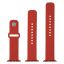 FIXED Silicone Sporty Strap Set for Apple Watch 38/40/41mm Red