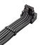 Adapterkábel Cablemod C-Series Pro  - B Verzió, 16 pin - 3x8 pin PCIe, Carbon