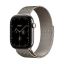 Apple Watch S12 Cellular 46mm Natural Titanium Case with Natural Milanese Loop - M/L