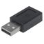 Manhattan USB 2.0 Type-C to Type-A Adapter