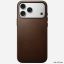 Nomad Traditional Leather Case for iPhone 17 Pro Max Brown