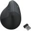 Keychron BM27 Ergonomic optikai Bluetooth / vezeték nélküli egér fekete-szürke
