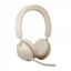 Jabra Evolve2 65 Link380a UC Stereo Bluetooth Headset Beige