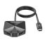 Manhattan 4-portos USB3.0 HUB Black