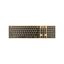 Genius SlimStar 7250BT Copilot Wireless Bluetooth Business Keyboard Pine Wood HU