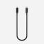 Nomad Kevlar USB4, USB-C to USB-C cable 0,3m Carbide V3