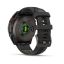 Garmin fenix 8 Pro 47mm AMOLED Sapphire Carbon Grey DLC Titanium with Black/Peeble Silicone Strap (ED XD)