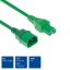 ACT Powercord C14 - C15 2m Green