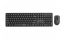 Gembird KBS-WMS-01 Silent Key Pro Business Wireless Keyboard Combo Black US