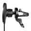 Logilink Magnetic car smartphone holder with charging function Black