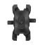 Logilink Smartphone bicycle holder with double lock Black