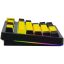 LORGAR KBP70TKLW Wireless Bluetooth Mechanical Gaming Keyboard Black/Yellow US