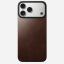 Nomad Magnetic Leather (Horween) Magsafe case for iPhone 17 Pro Max Rustic Brown