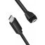 Logilink USB 2.0 cable USB-C male to micro-USB male 1m Black