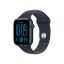 Apple Watch SE3 v2 GPS 40mm Midnight Aluminium Case with Navy Blue Sport Band - S/M