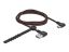 DeLock EASY-USB 2.0 Cable Type-A male to USB Type-C male angled left/right 1m Black