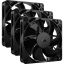 Corsair RS120 120mm PWM Fan (3-pack) Black