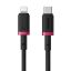 Baseus Dura Series 20W Fast Charging Type-C to Lightning cable 2m Red/Black