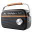 JVC RA-E215G Radio Black/Wood