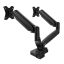 j5create JTSA302 Ergonomic Dual-Monitor Mount with Docking Station