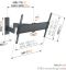 Vogel's TVM 1645 Full-Motion TV Wall Mount