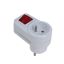 Esperanza ELK301W electrical socket splitter with switch White