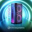 HISENSE Party Storm 1 Bluetooth Party Hangszóró 2 db mikrofonnal, 2.0CH, 300W, Fekete