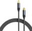 Vention Toslink optical audio cable braided 5m Black