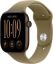 Apple Watch S12 GPS 46mm Dark Bronze Aluminium Case with Olive Sport Band M/L