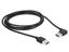 DeLock Cable EASY-USB 2.0 Type-A male > EASY-USB 2.0 Type-A male angled left / right 2m Black
