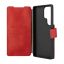 FIXED ProFit oldalra nyíló telefontok kézzel varrott valódi bőr, Samsung Galaxy S25 Ultra készülékhez, piros