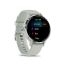 Garmin Venu 3S Silver Stainless Steel Bezel with Sage Grey Case and Silicone Band
