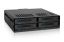 IcyDock ExpressCage MB324SP-1B 4 Bay 2.5” SATA/SAS HDD SSD Hot-Swap Mobile Rack Enclosure with Tool-Less SSD Mounting Tray for 5.25” Drive Bay (4 x SATA 7pin)